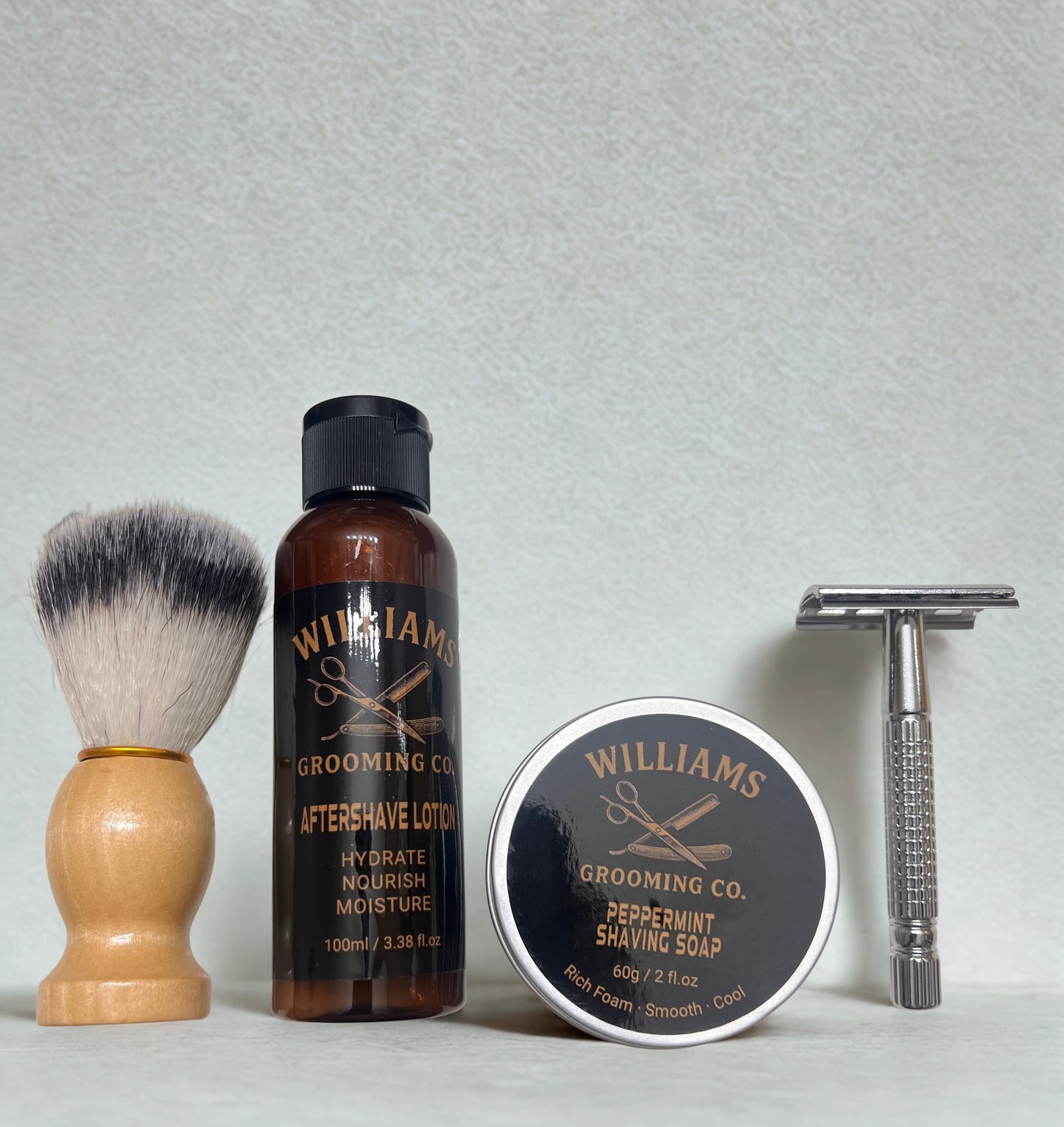 Premium Shaving Kit – Complete Men’s Wet Shave Set