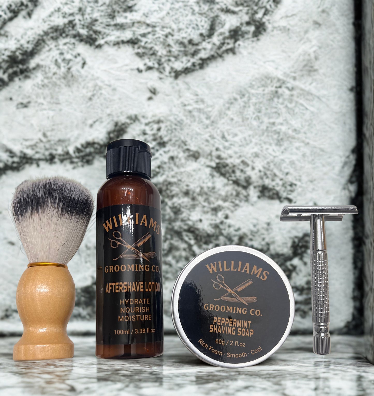 Premium Shaving Kit – Complete Men’s Wet Shave Set