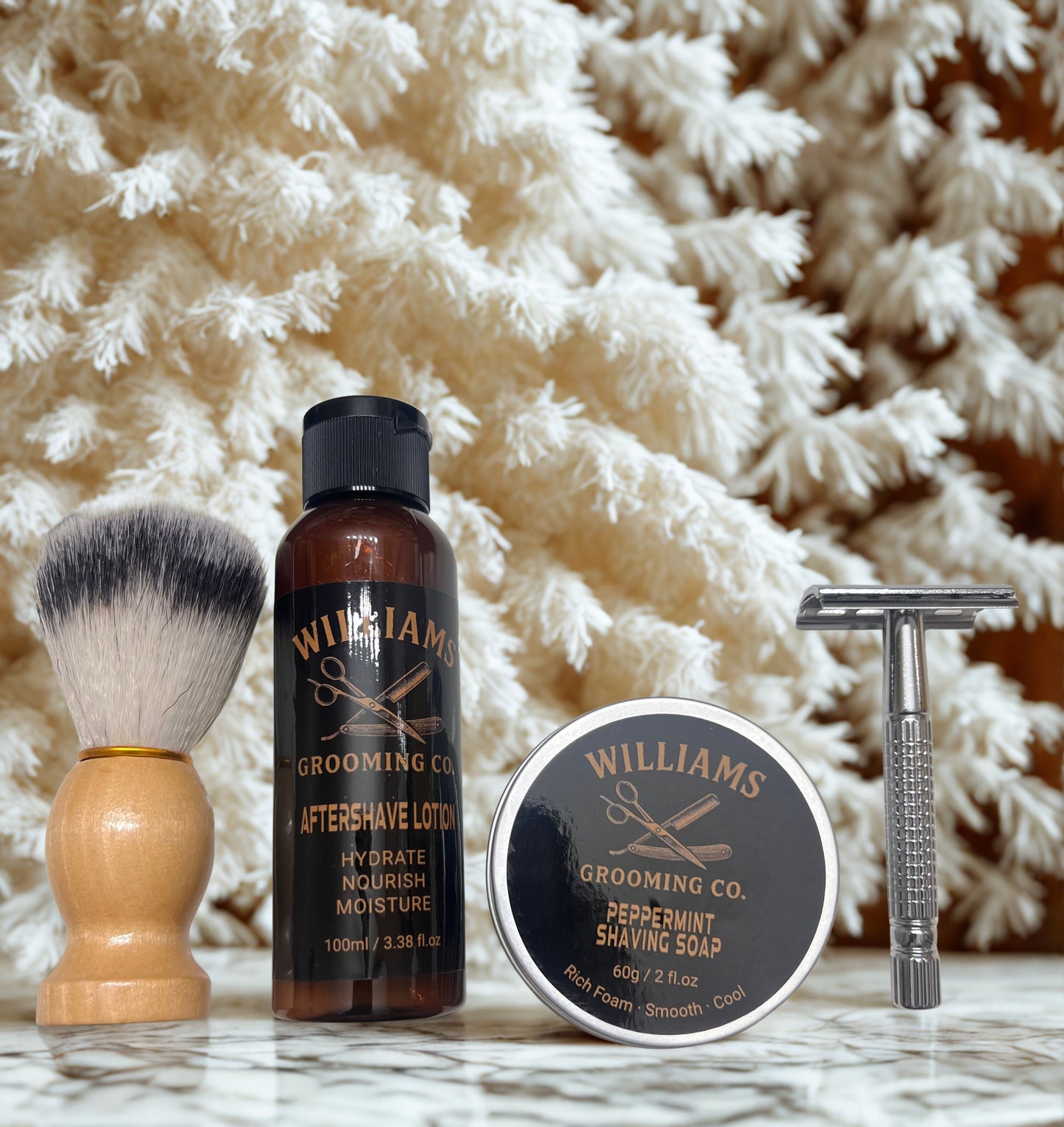 Premium Shaving Kit – Complete Men’s Wet Shave Set
