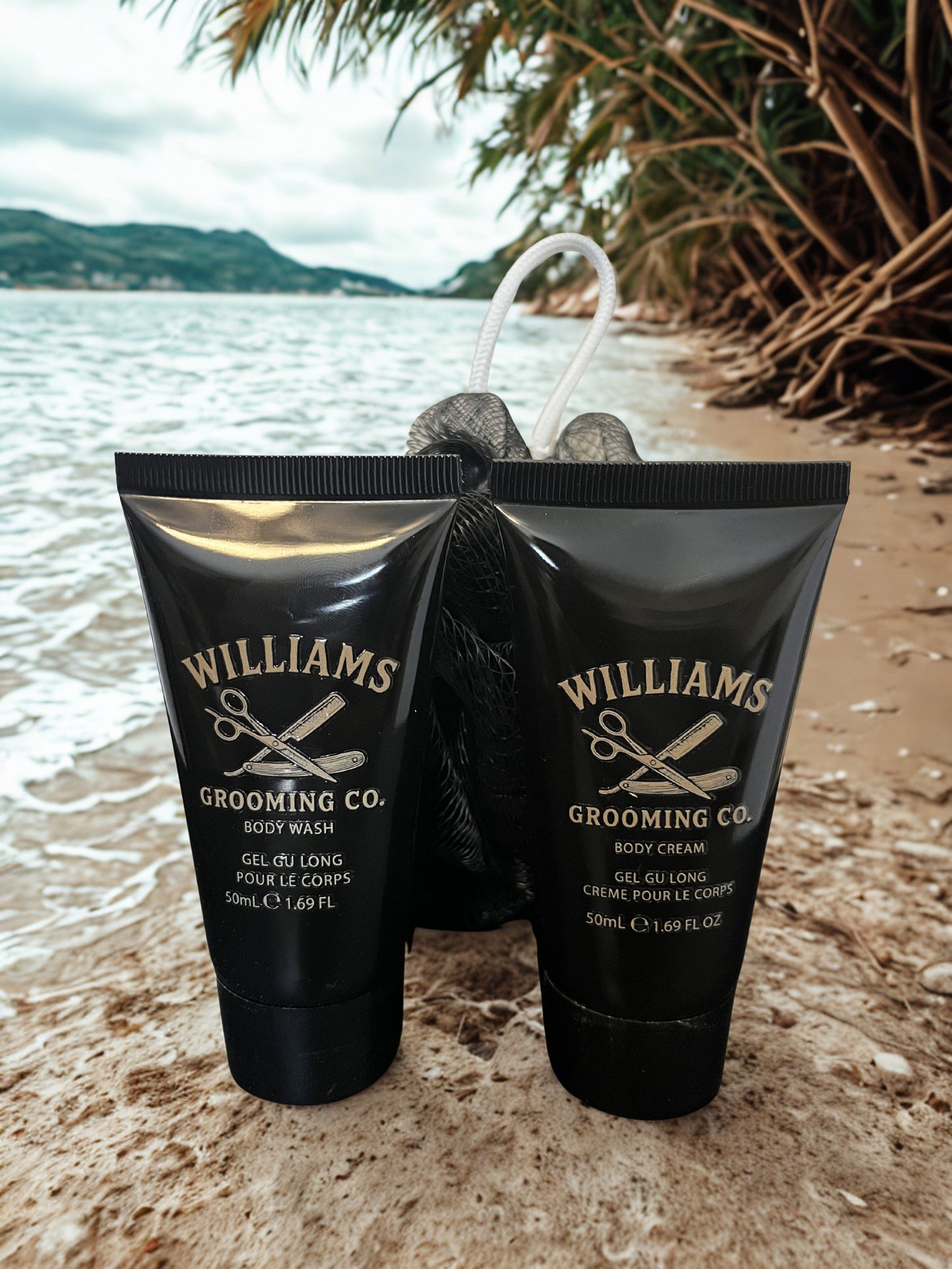 Williams Grooming Co. Signature Body Wash & Cream Kit